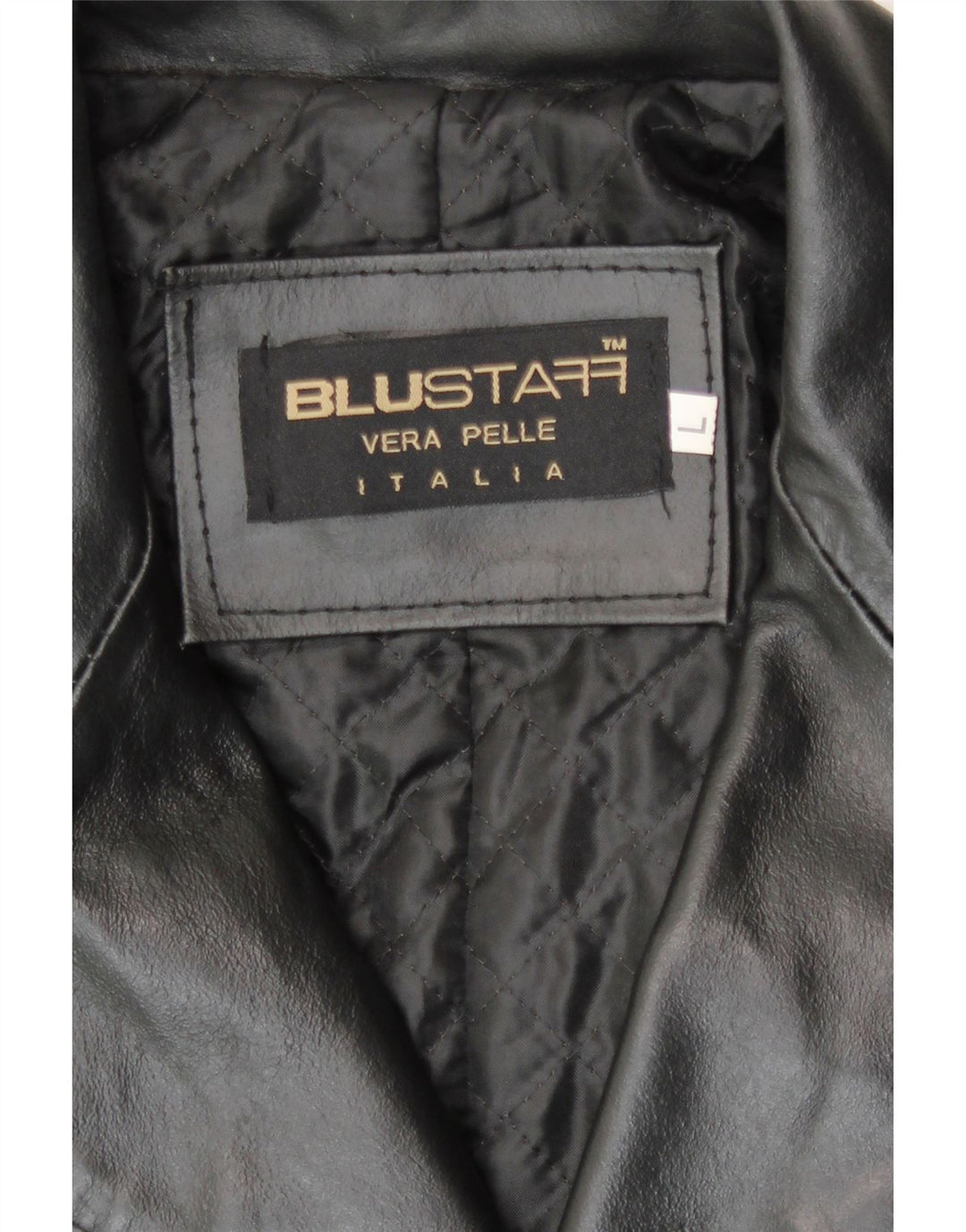 Palton din piele pentru bărbați Blustaff UK 40, mare, neagră