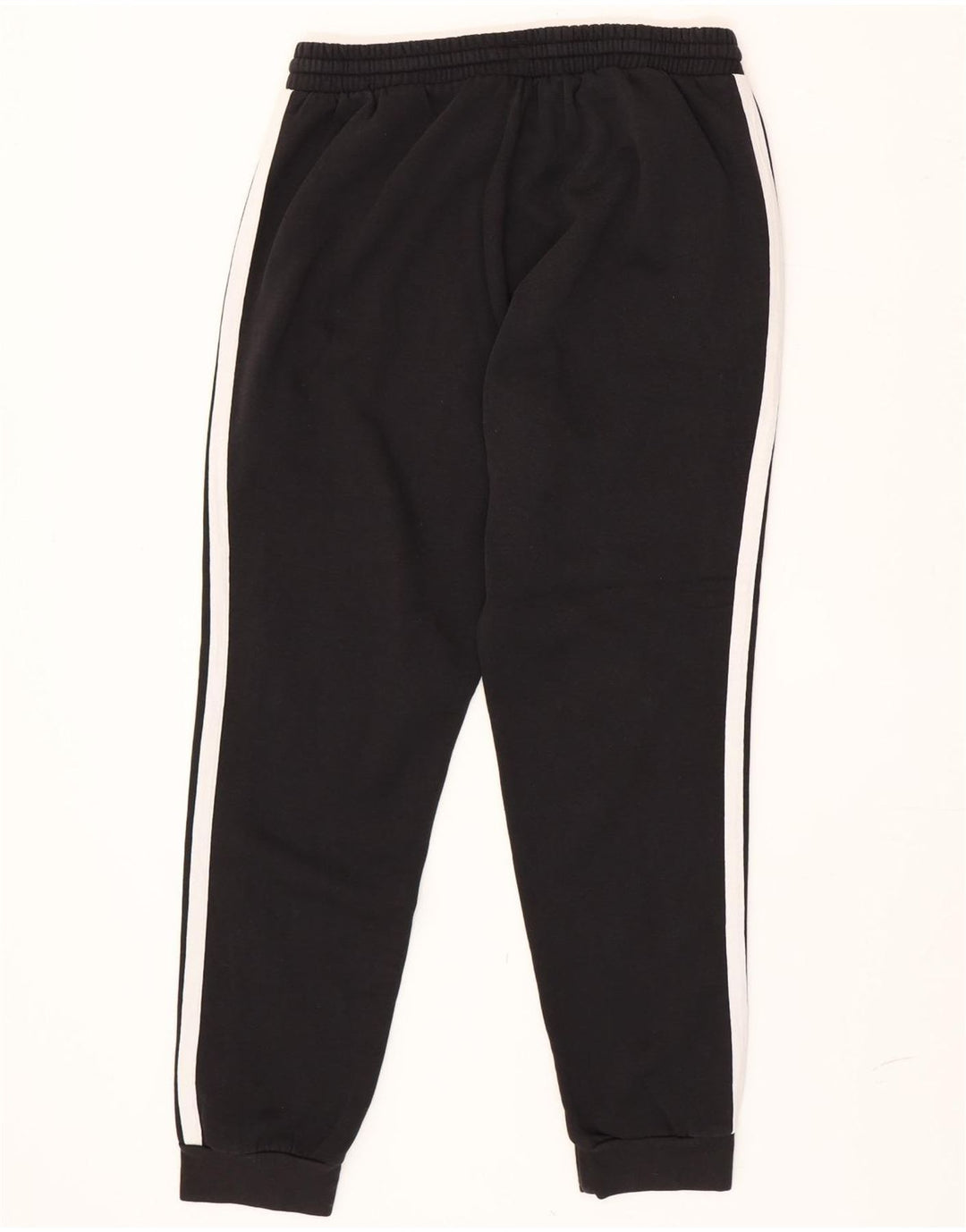 Pantaloni de trening pentru bărbați Adidas Pantaloni de jogging, bumbac mediu negru