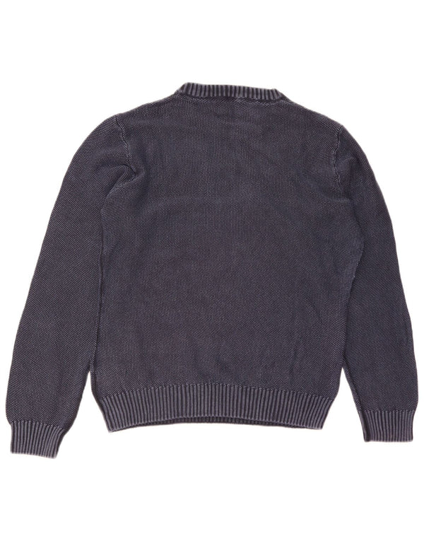 Pulover Mistral pentru bărbați cu gât crew pulover XL bumbac bleumarin