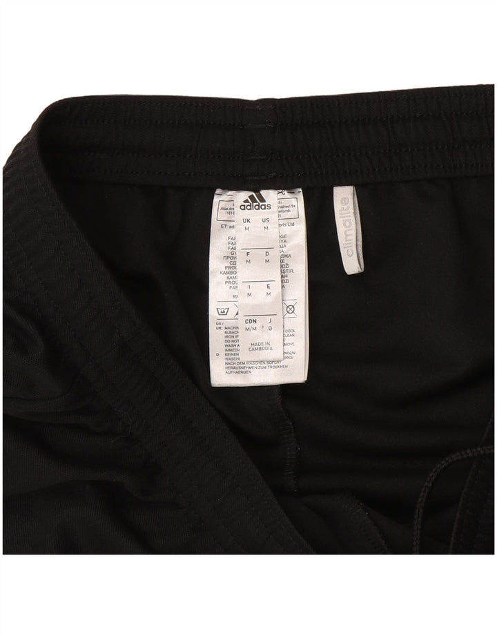 Pantaloni scurți sport pentru bărbați Adidas Climalite, poliester mediu negru
