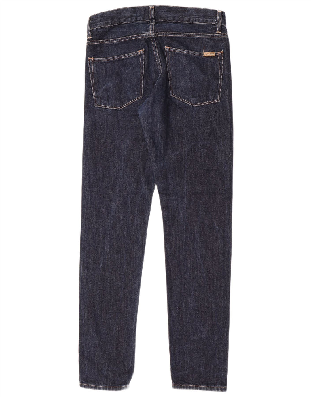 Blugi subțiri pentru bărbați Carhartt W28 L32 bumbac bleumarin