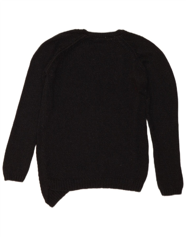 Pulover pentru damă Zara, cu gât turnut, UK 14 Medium Negru