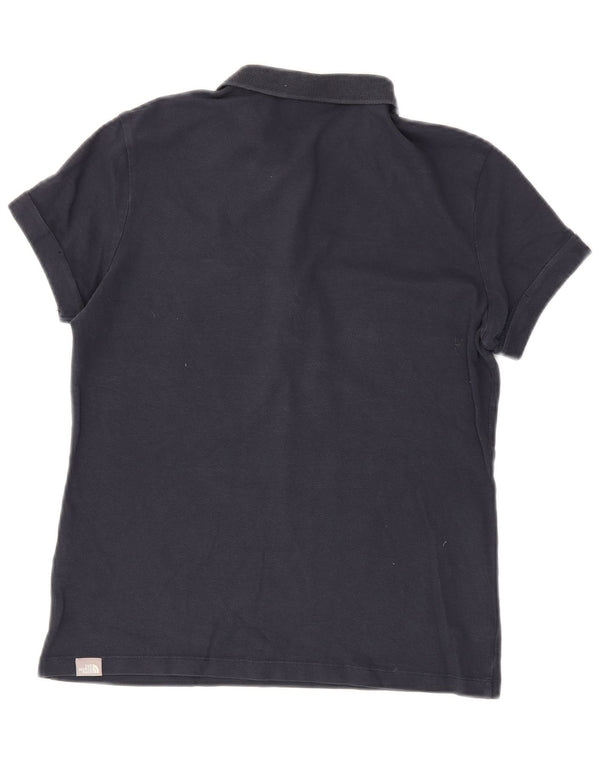 Tricou polo pentru femei The North Face UK 12 Medium Bluemarin Bumbac