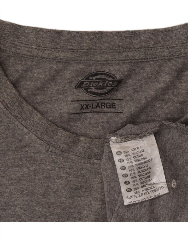 Tricou grafic pentru bărbați Dickies Top 2XL bumbac gri