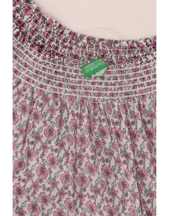 Bluză pentru femei Benetton UK 16, mare, multicoloră, florală
