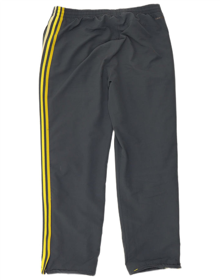 Pantaloni de trening Adidas Climalite pentru bărbați, mari, gri, poliester