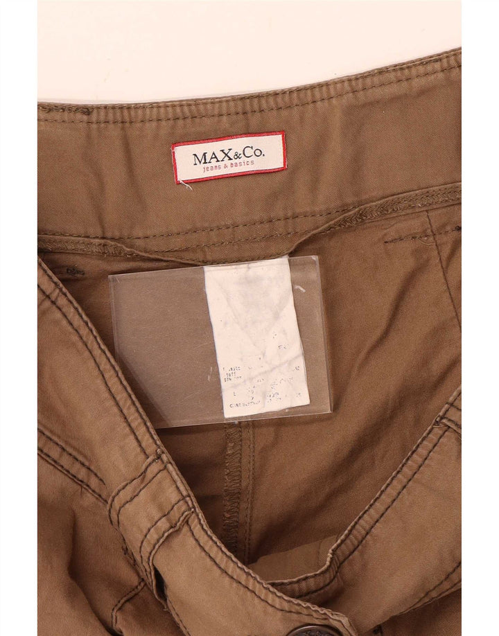 Max&Co. Bermude pentru damă W30 maro mediu