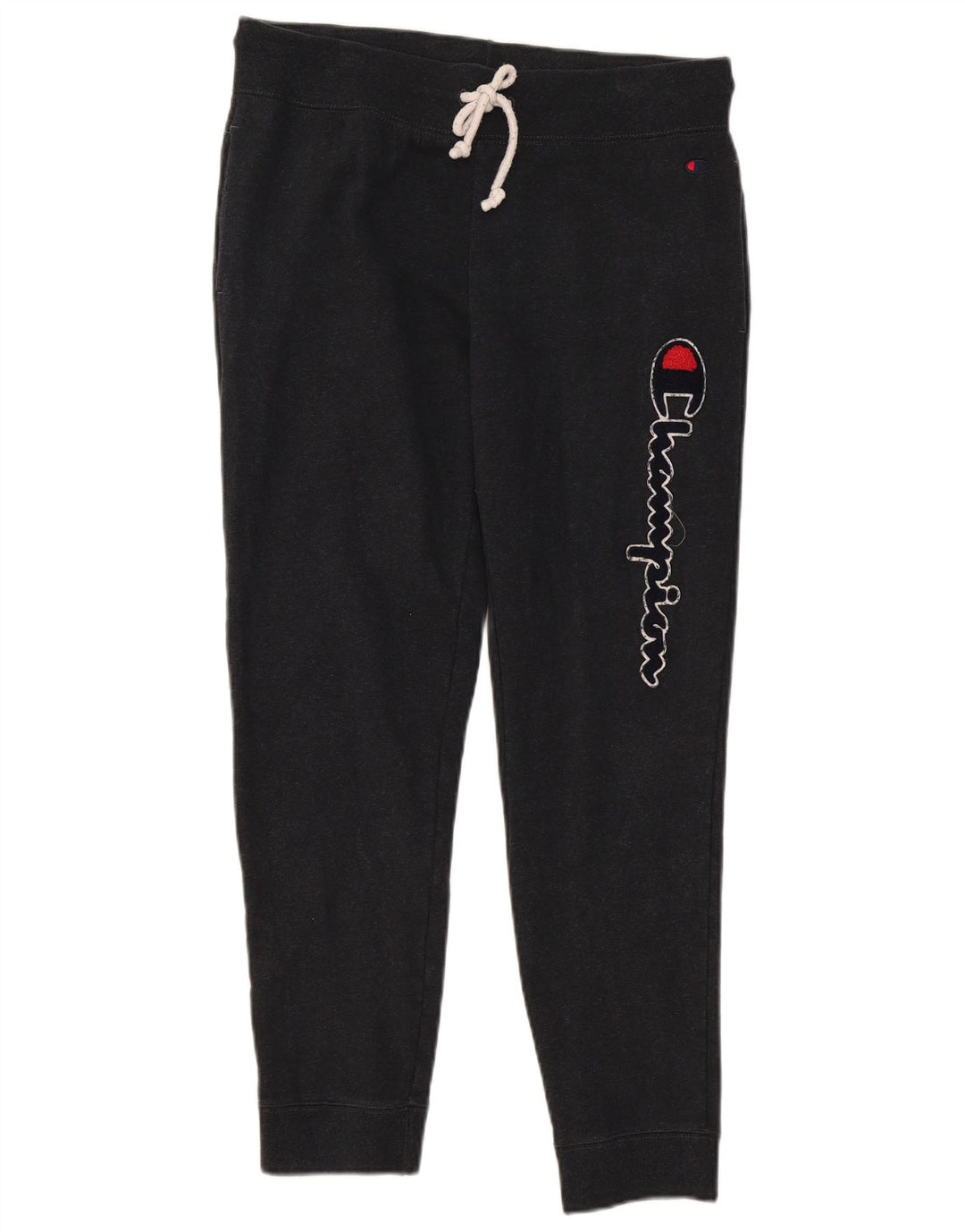 Pantaloni de trening grafic pentru bărbați Champion Pantaloni de jogging, bumbac gri mediu