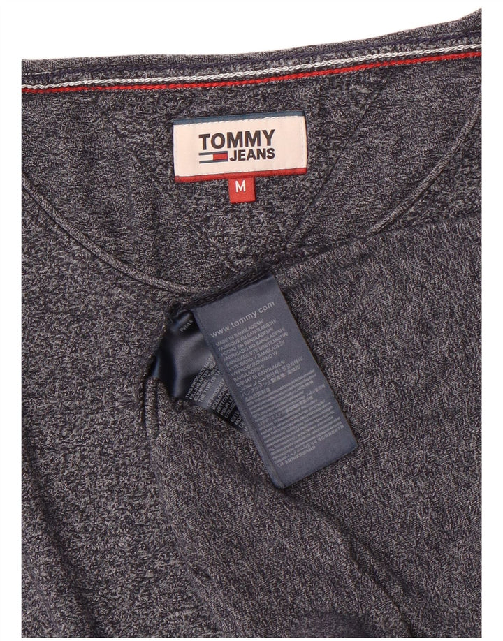 Tricou pentru bărbați Tommy Hilfiger Top mediu din bumbac cu pete albastru bleumarin