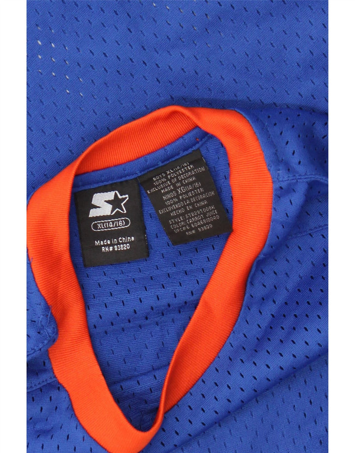 Starter Băieți Vest Vest Top 14-15 Ani XL Albastru Poliester