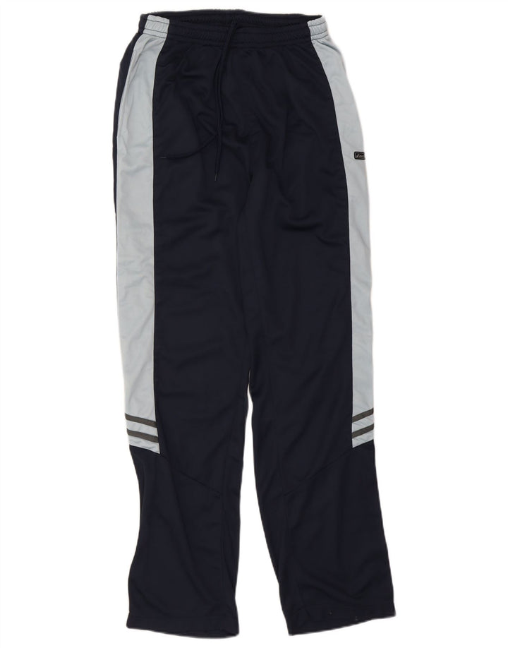 Pantaloni de trening Asics pentru bărbați, mari, bleumarin, poliester color bloc
