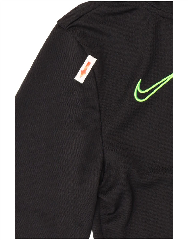 Jachetă de trening pentru băieți Nike 10-11 ani Poliester negru mediu
