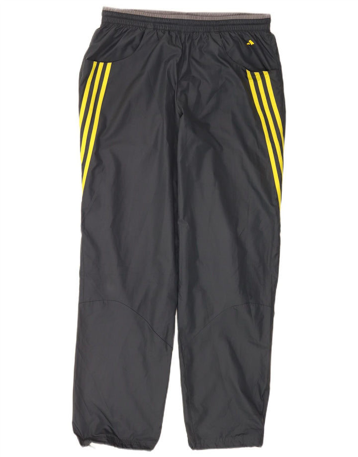 Pantaloni de trening pentru bărbați Adidas Pantaloni de jogging Gri mediu Poliester