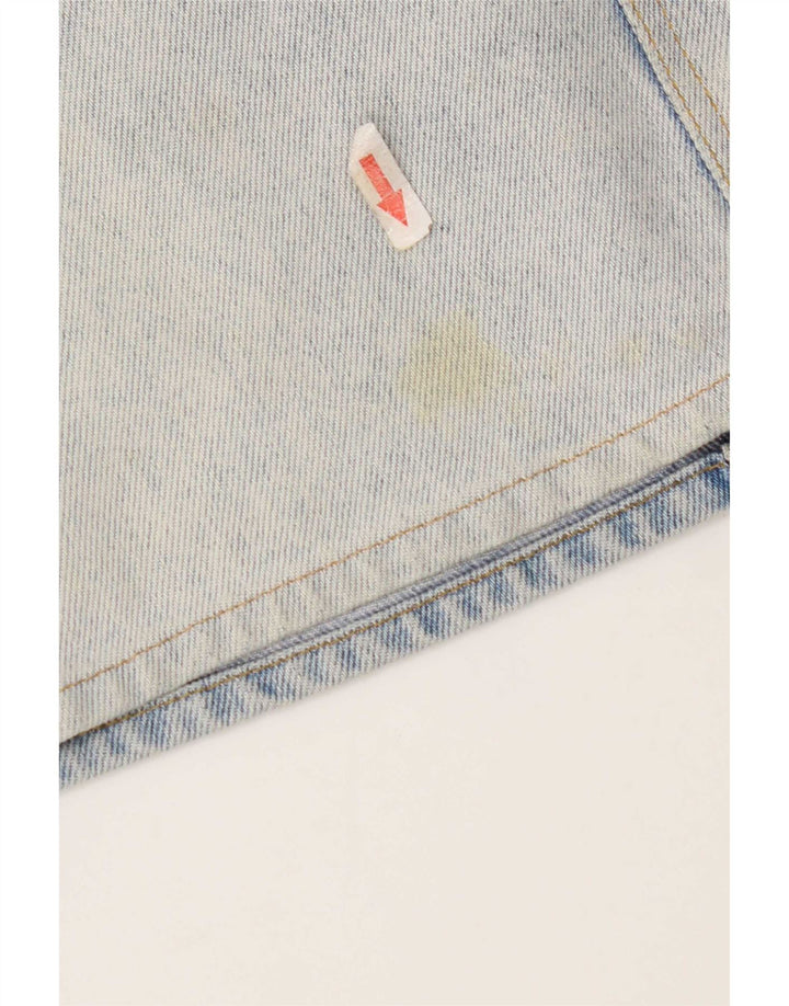 Fusta de blugi pentru femei Mason's W28 Medium Blue