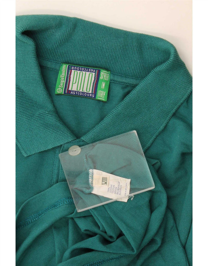 Tricou polo Sergio Tacchini pentru bărbați, bumbac verde mare
