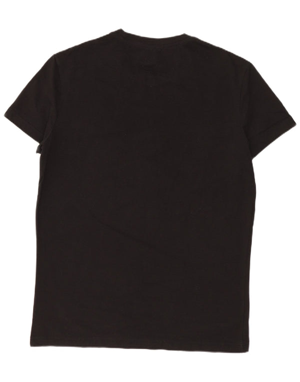 Calvin Klein Jeans Tricou cu grafic pentru femei Top UK 16 Large Black Bumbac