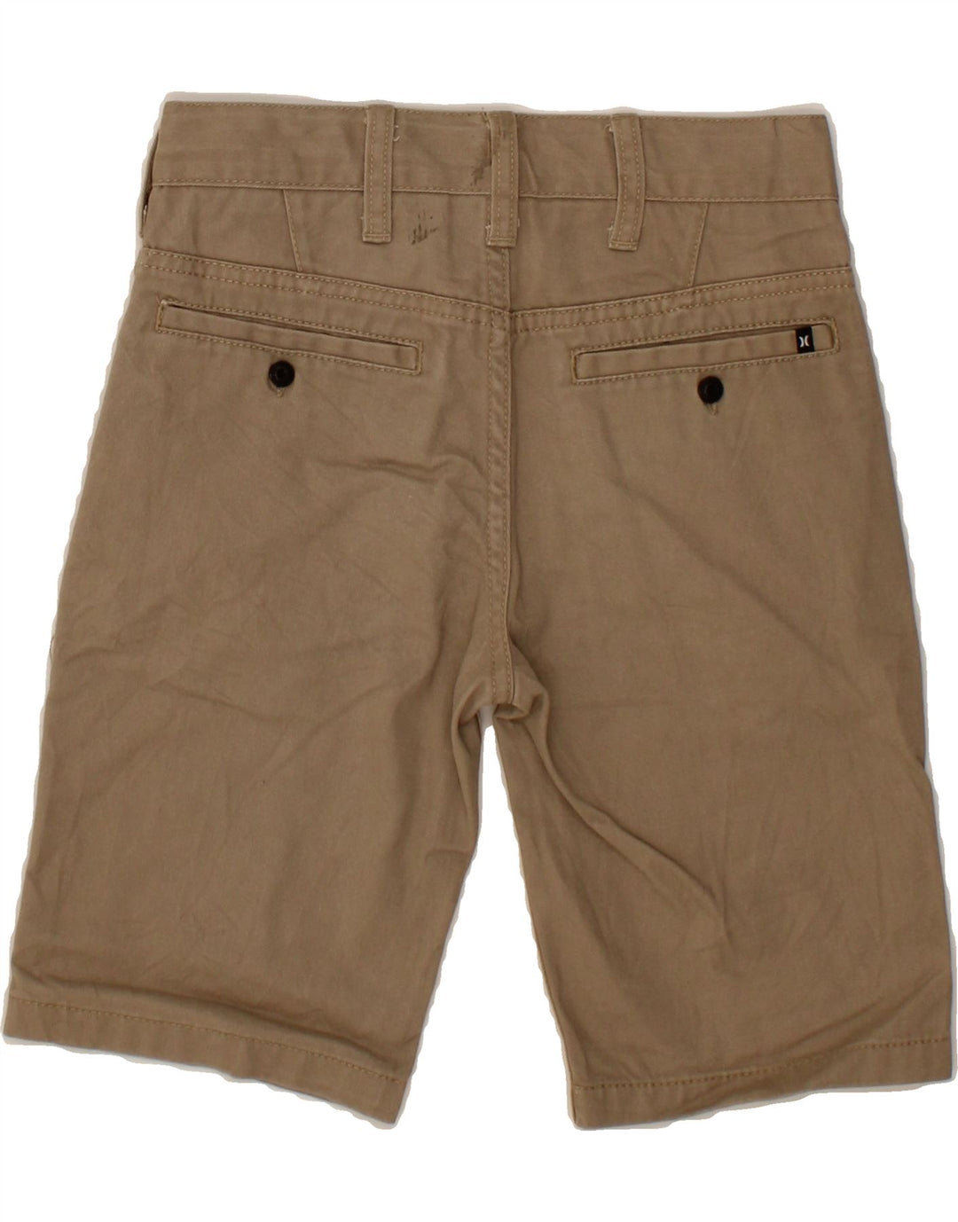 HURLEY Boys Chino Shorts 9-10 Years W24 Beige Vintage Hurley and Second-Hand Hurley from Messina Hembry 