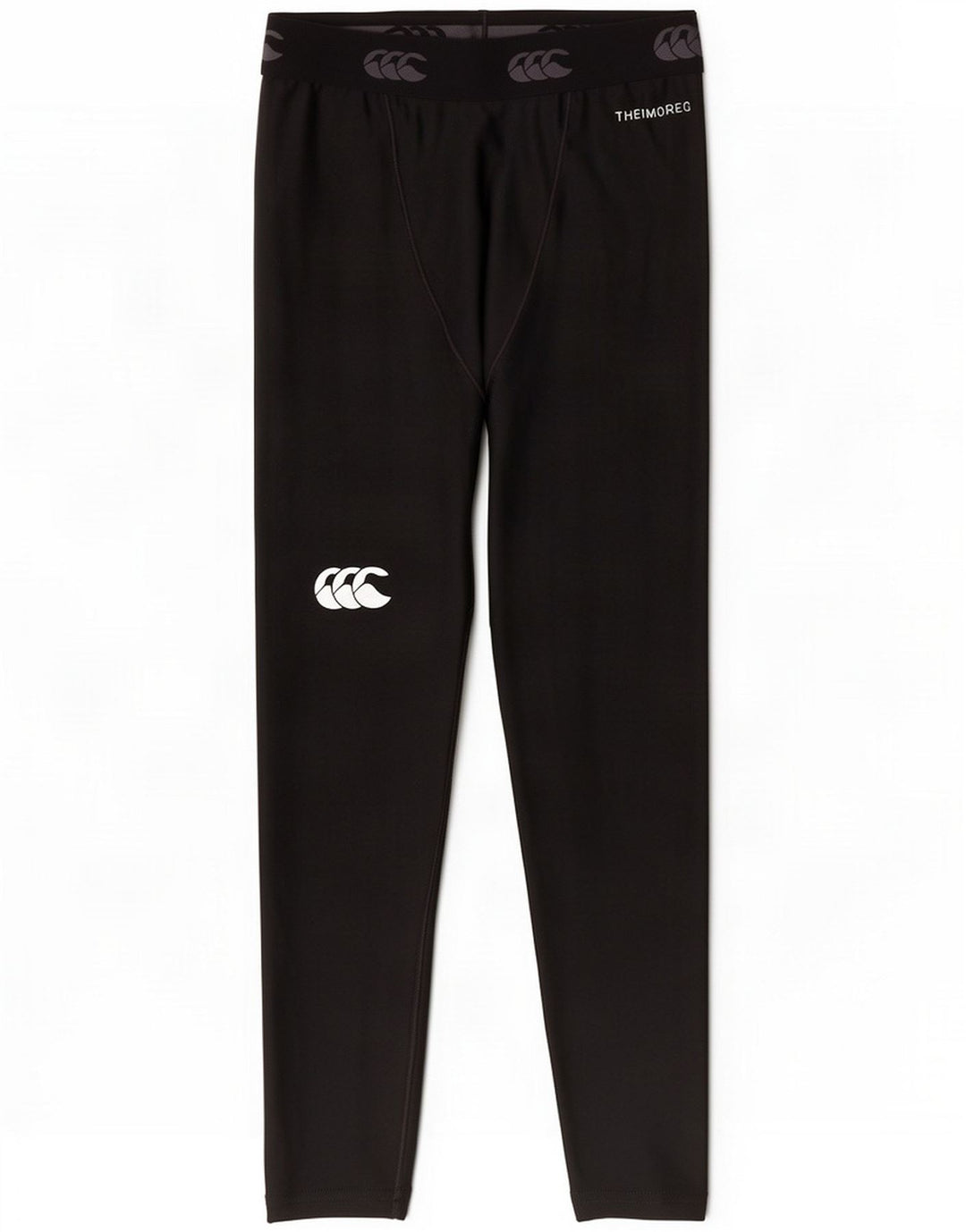 Leggings grafici pentru băieți Canterbury 9-10 ani Poliester negru mediu