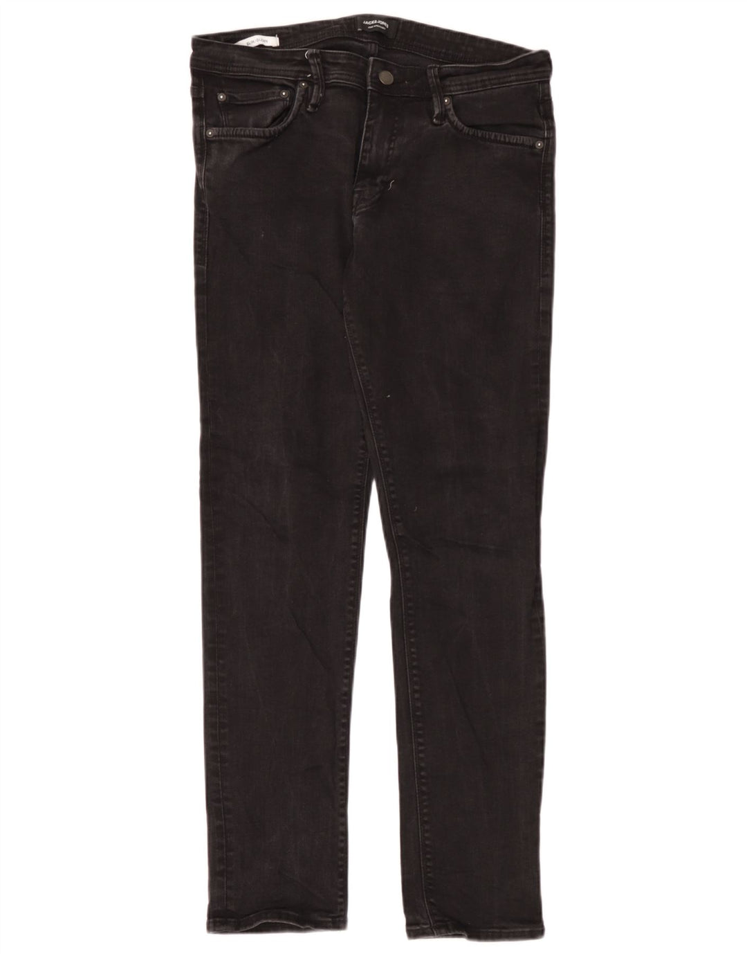 Blugi Jack & Jones GLENN Slim pentru bărbați W33 L32 bumbac negru