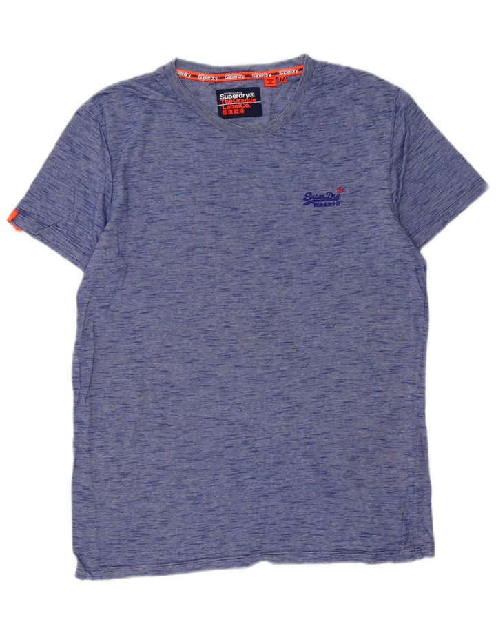 SUPERDRY Tricou Bărbați Top Medium Blue Pete Bumbac