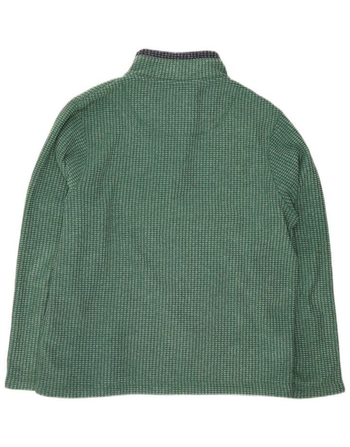 Pulover din lână pentru bărbați Weird Fish, cu fermoar, XL, verde, poliester