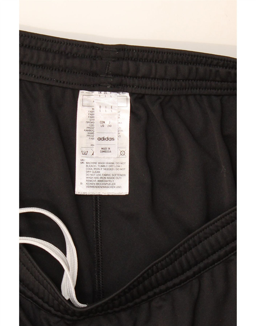 Pantaloni scurți sport Aeroready ADIDAS, mari, negri