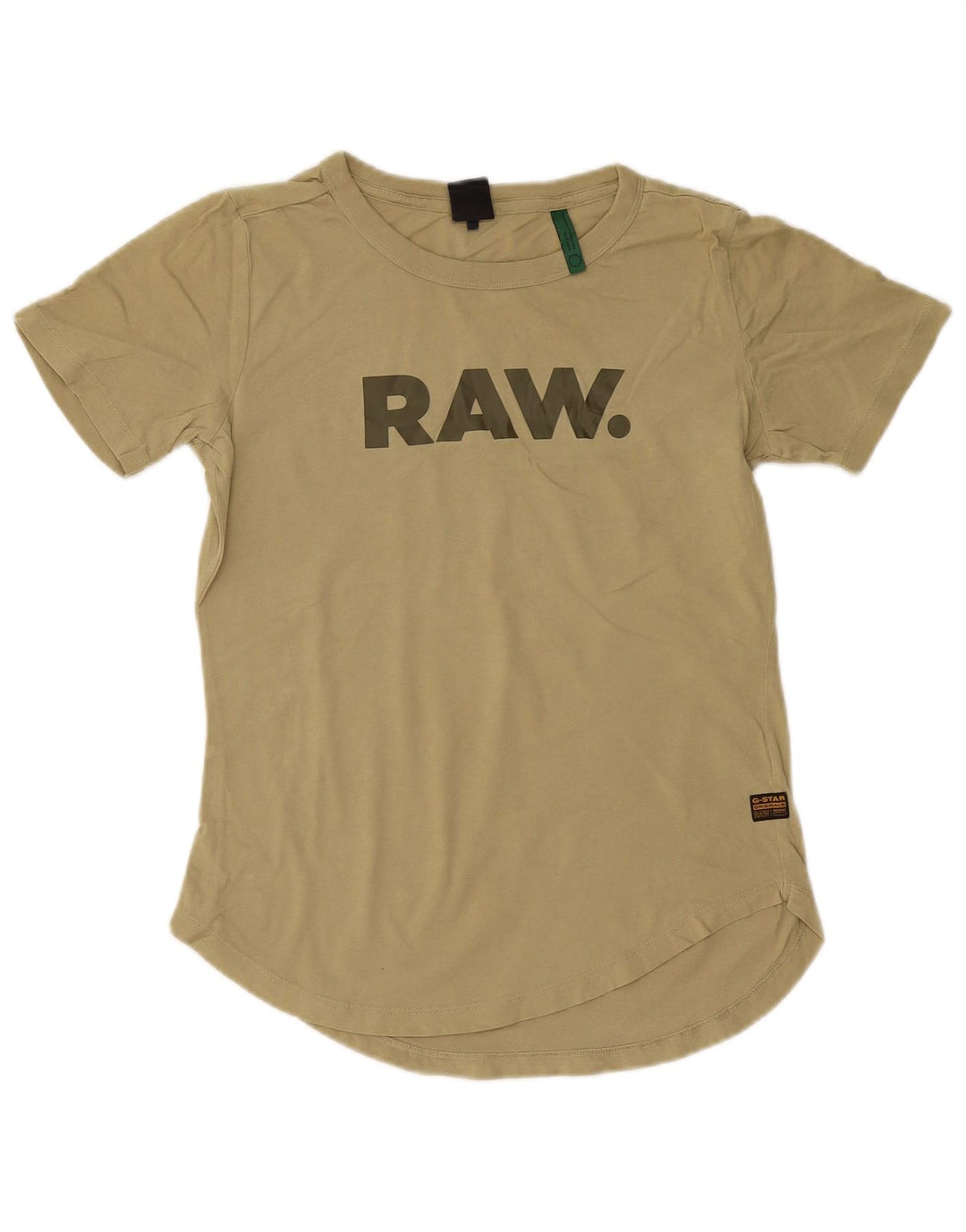 Tricou grafic G-STAR pentru femei Top UK 12 Medium Khaki Bumbac