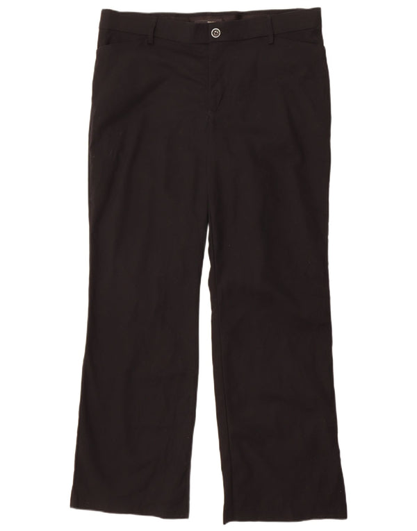 Pantaloni casual Lee pentru femei cu talie medie, cu croiala normală US 16 2XL W36 L31 Negru