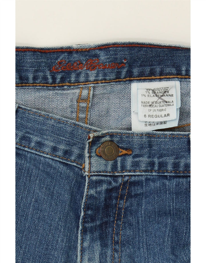 EDDIE BAUER Womens Bootcut Jeans US 6 Medium W30 L31 Blue Cotton Vintage Eddie Bauer and Second-Hand Eddie Bauer from Messina Hembry 