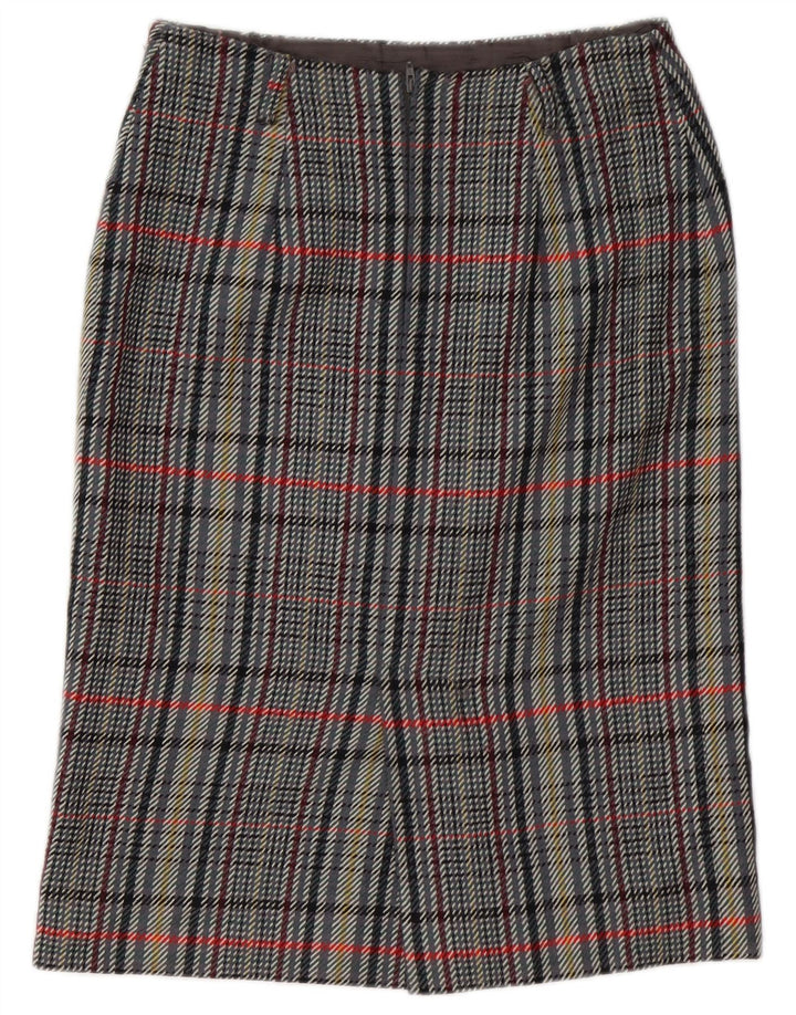 Set fuste 2 piese pentru femei VINTAGE IT 42 Medium W30 Grey Check