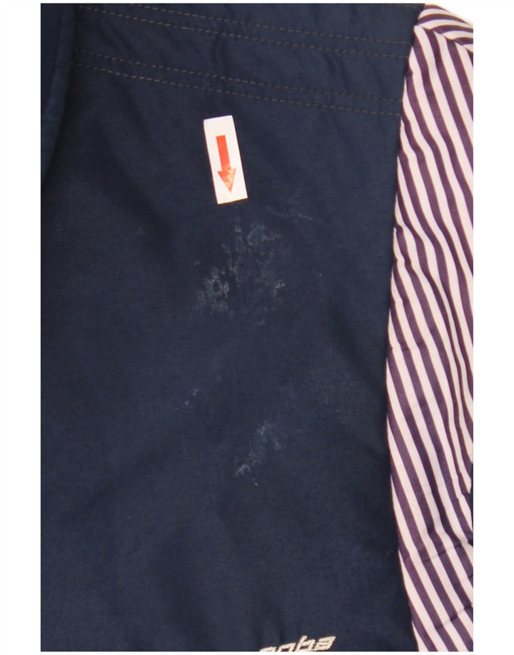 Jachetă de schi pentru bărbați Anba EU 50, mare, albastru, nailon cu dungi