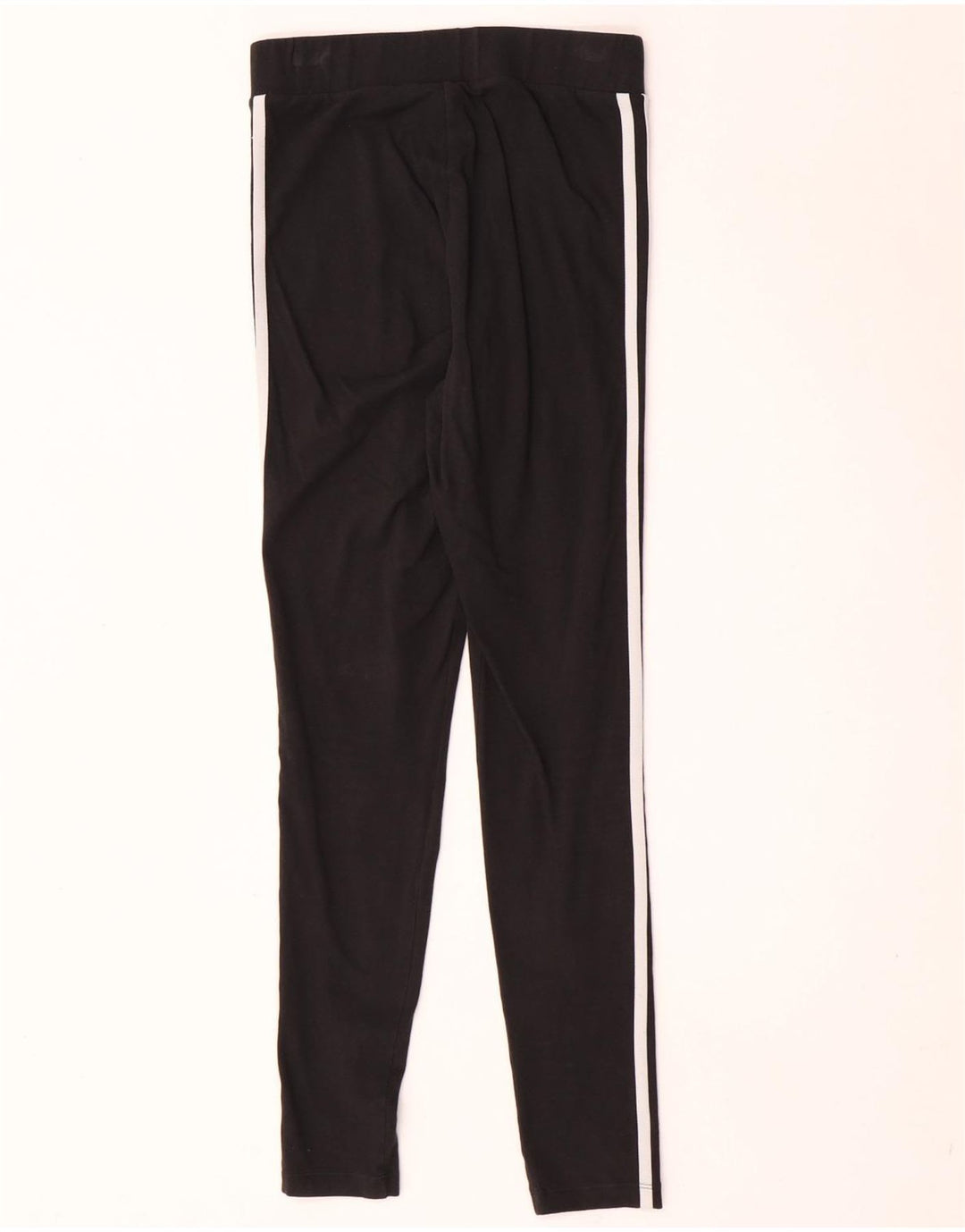 Leggings pentru femei Adidas UK 10, bumbac negru mic