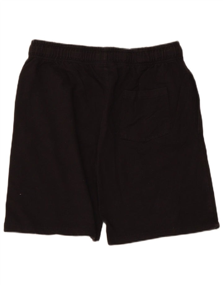 Pantaloni scurți sport Lotto pentru bărbați, mari, negru, bumbac