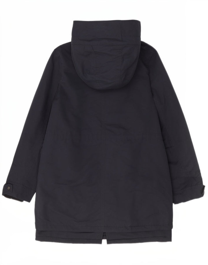 Jachetă Parka Sherpa cu glugă pentru femei Marks & Spencer UK 12 Medium Bleumarin
