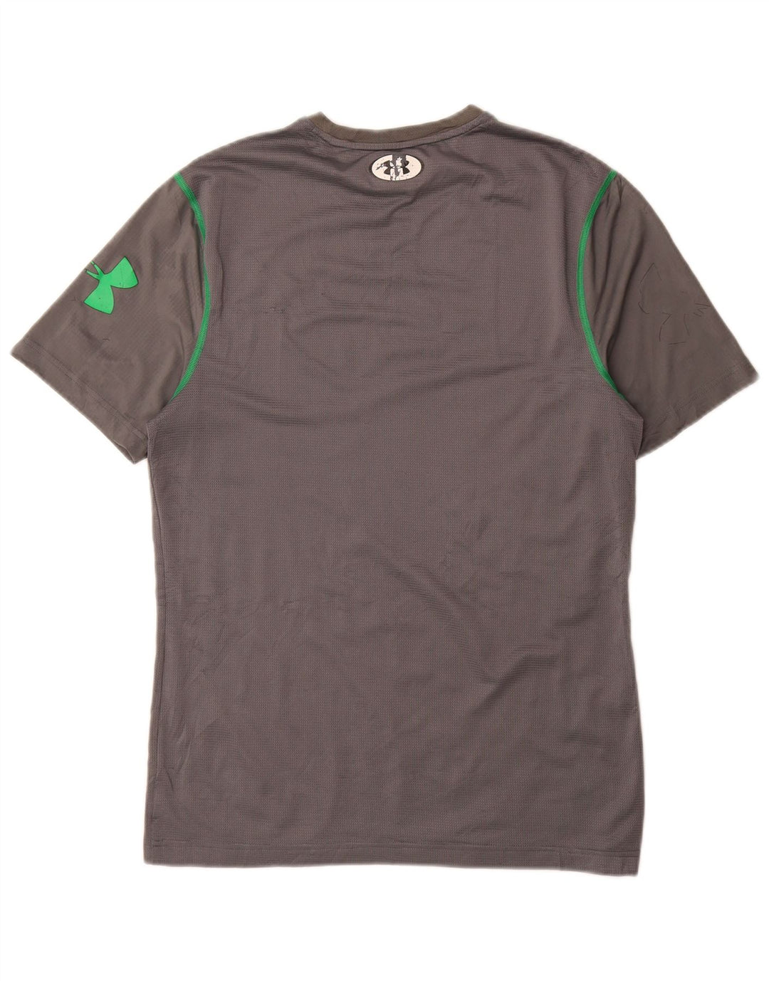 Tricou Under Armour pentru bărbați Heat Gear Top Mediu Gri Geometric Poliester