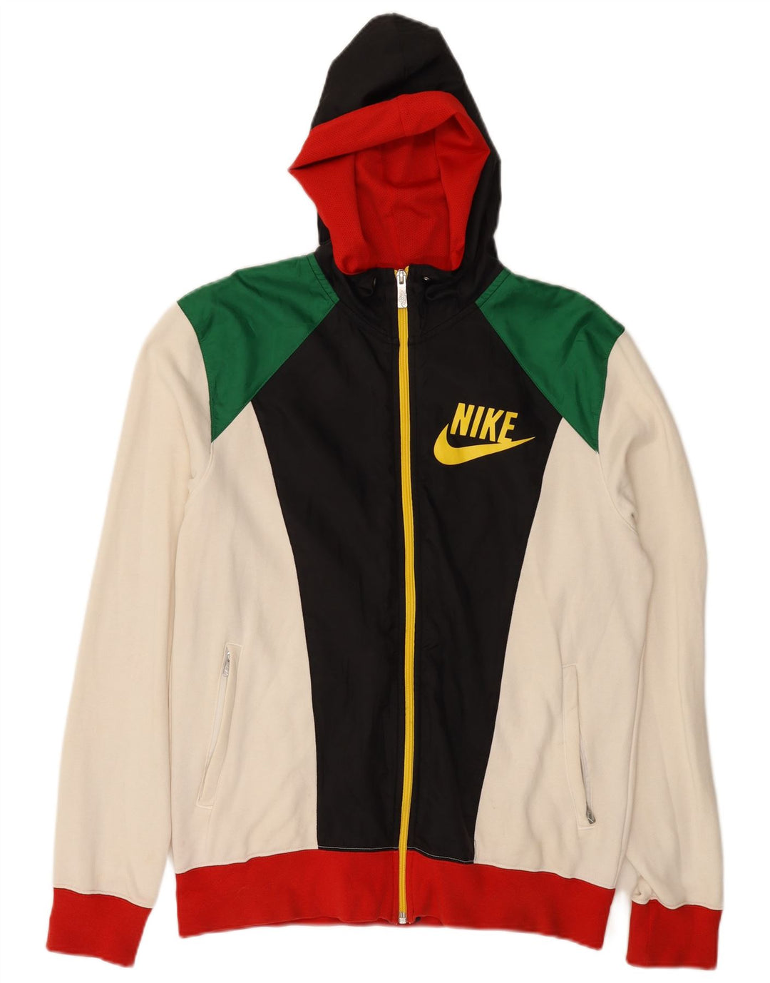 Pulover Nike Graphic Zip pentru bărbați, mediu multicolor, color block