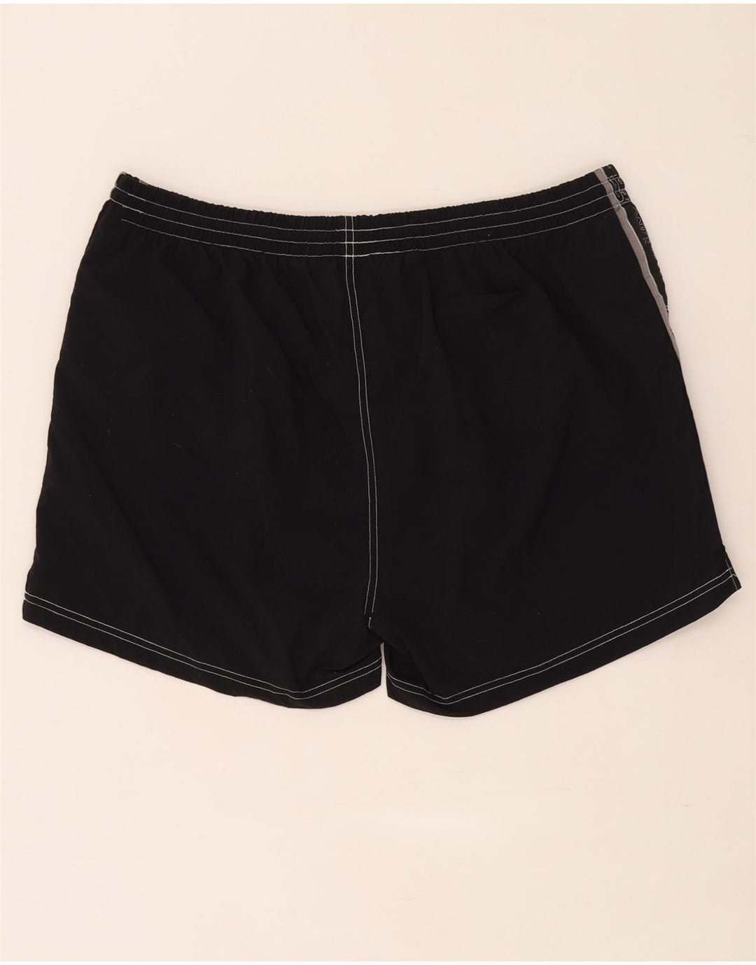 Pantaloni scurți sport grafic Champion pentru bărbați, 2XL, poliamidă neagră