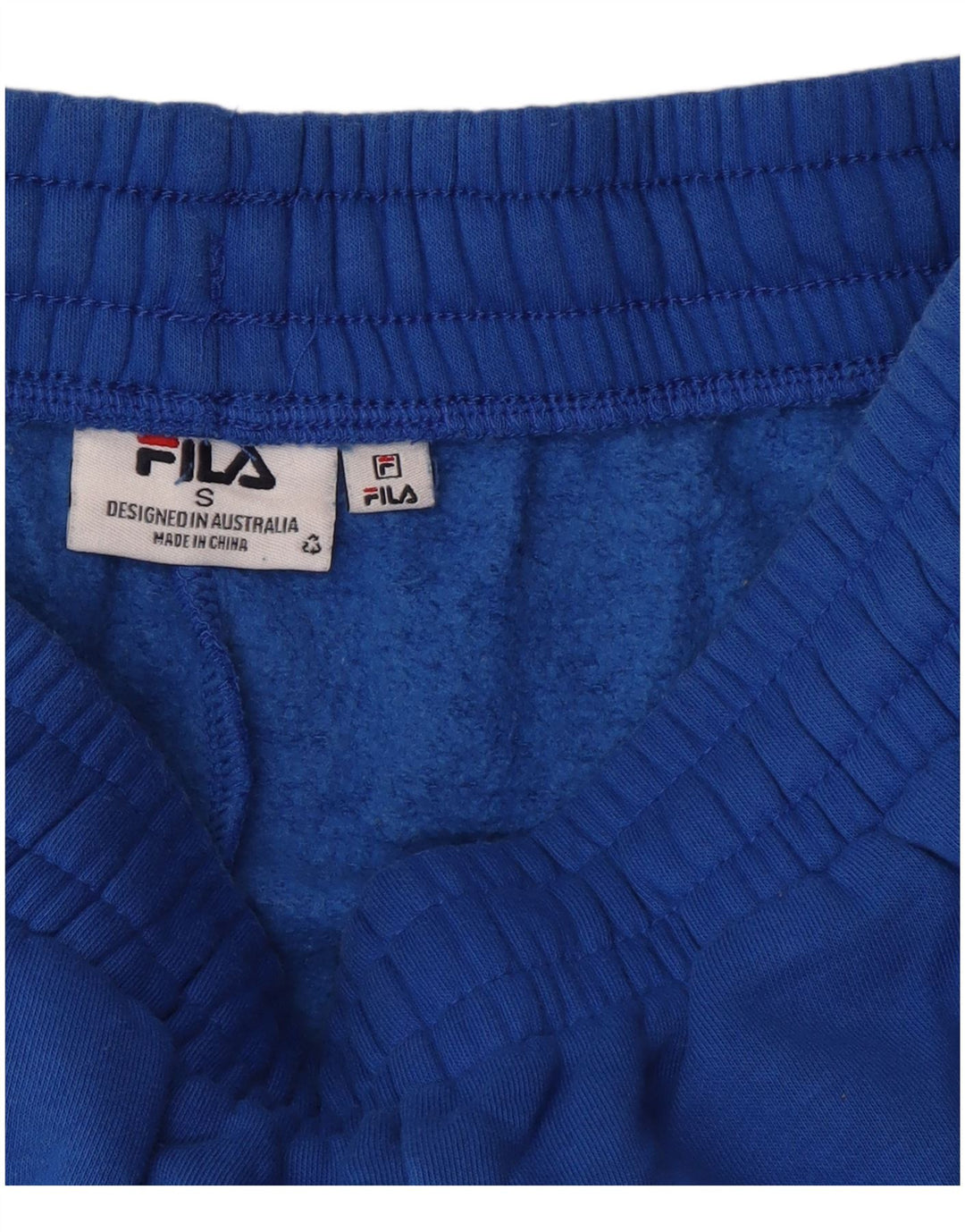 Pantaloni de trening Fila Barbati Joggeri Mici Bumbac Albastru