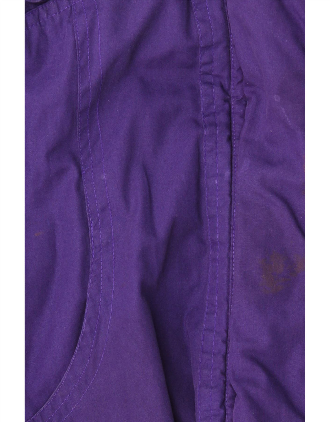 VINTAGE Womens Oversized Windbreaker Jacket EU 40 Medium Purple Polyester Vintage Vintage and Second-Hand Vintage from Messina Hembry 