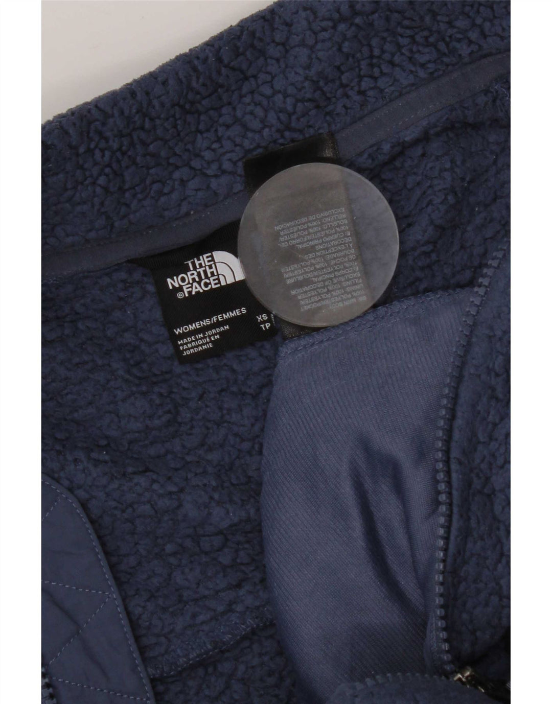 Jachetă polară pentru femei The North Face UK 6 XS bleumarin poliester