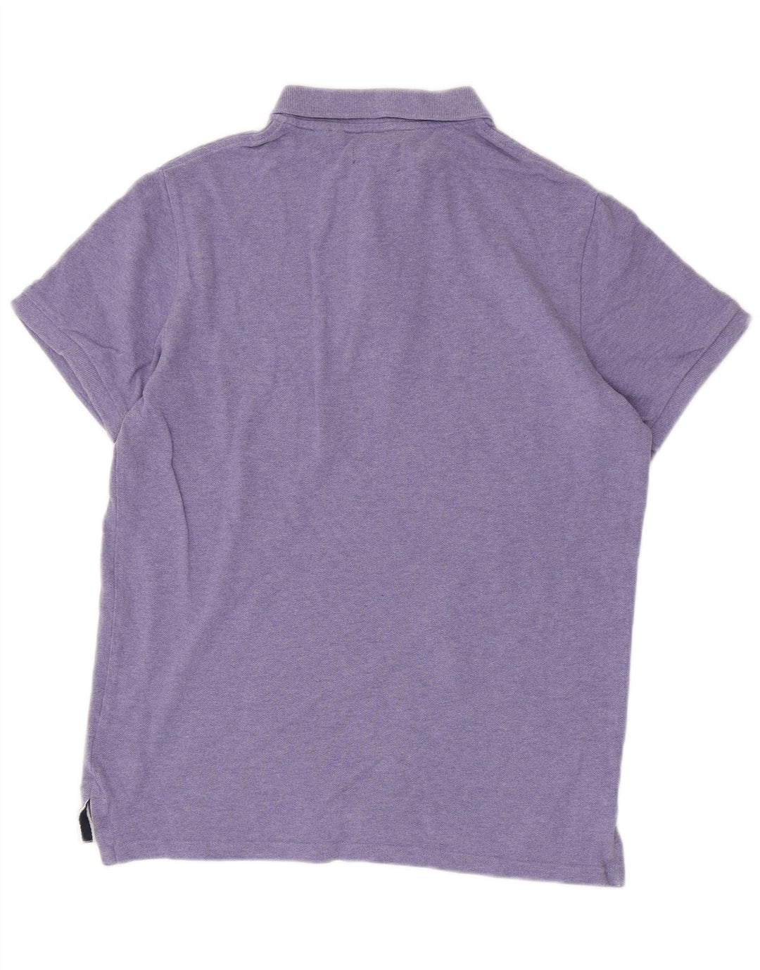 Tricou polo pentru bărbați Superdry, bumbac violet mare