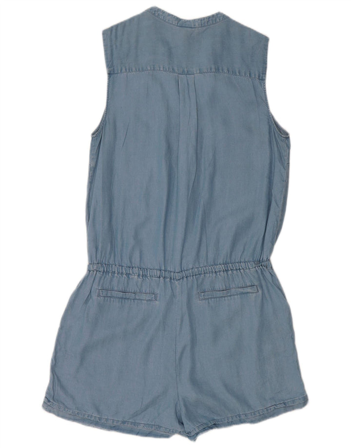 Combi fără mâneci Mossimo pentru femei UK 12 Medium Blue Lyocell