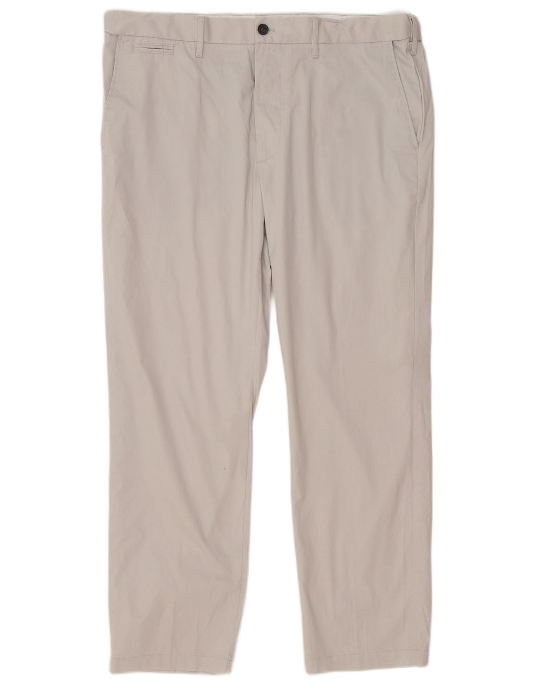 Pantaloni chino pentru bărbați Marks & Spencer, cu ajustare normală, L38 L29, bumbac gri