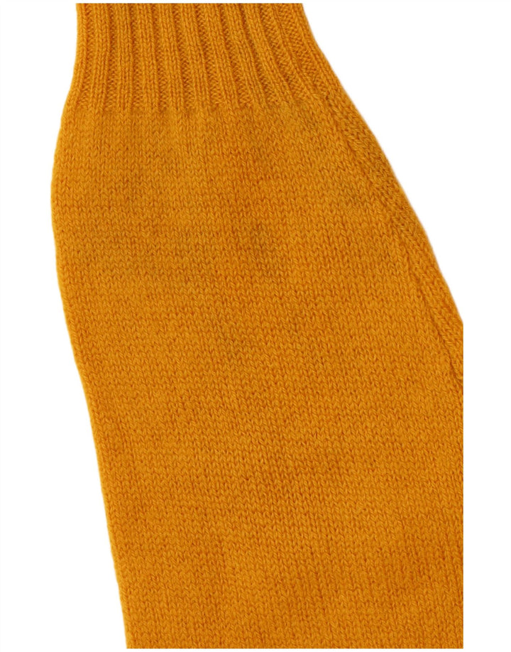 SERGIO TACCHINI Pulover cu decolteu rotund pentru femei UK 14 Large Yellow