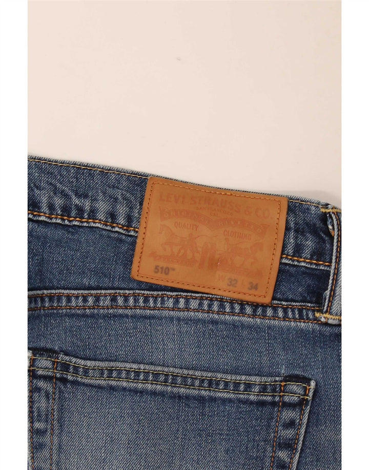 Blugi skinny 510 pentru bărbați Levi's W32 L34 albastru