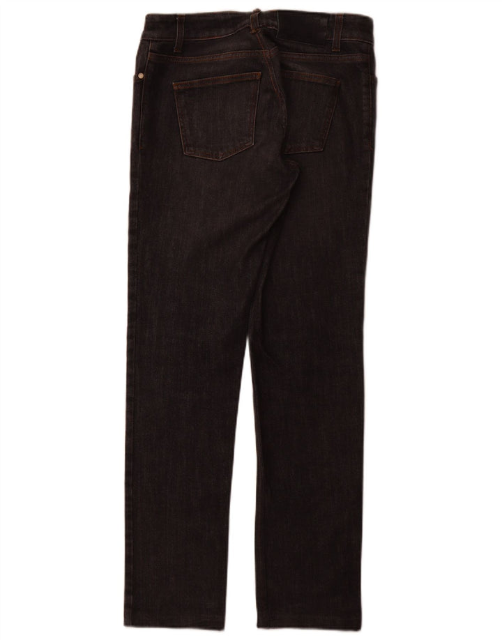 Blugi drepti pentru femei GUCCI IT 44 Medium W30 L30 Bumbac gri