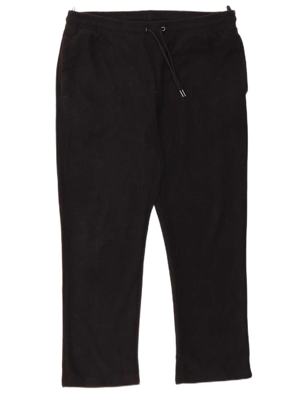 Marks & Spencer Pantaloni de trening pentru bărbați din lână Poliester negru mare