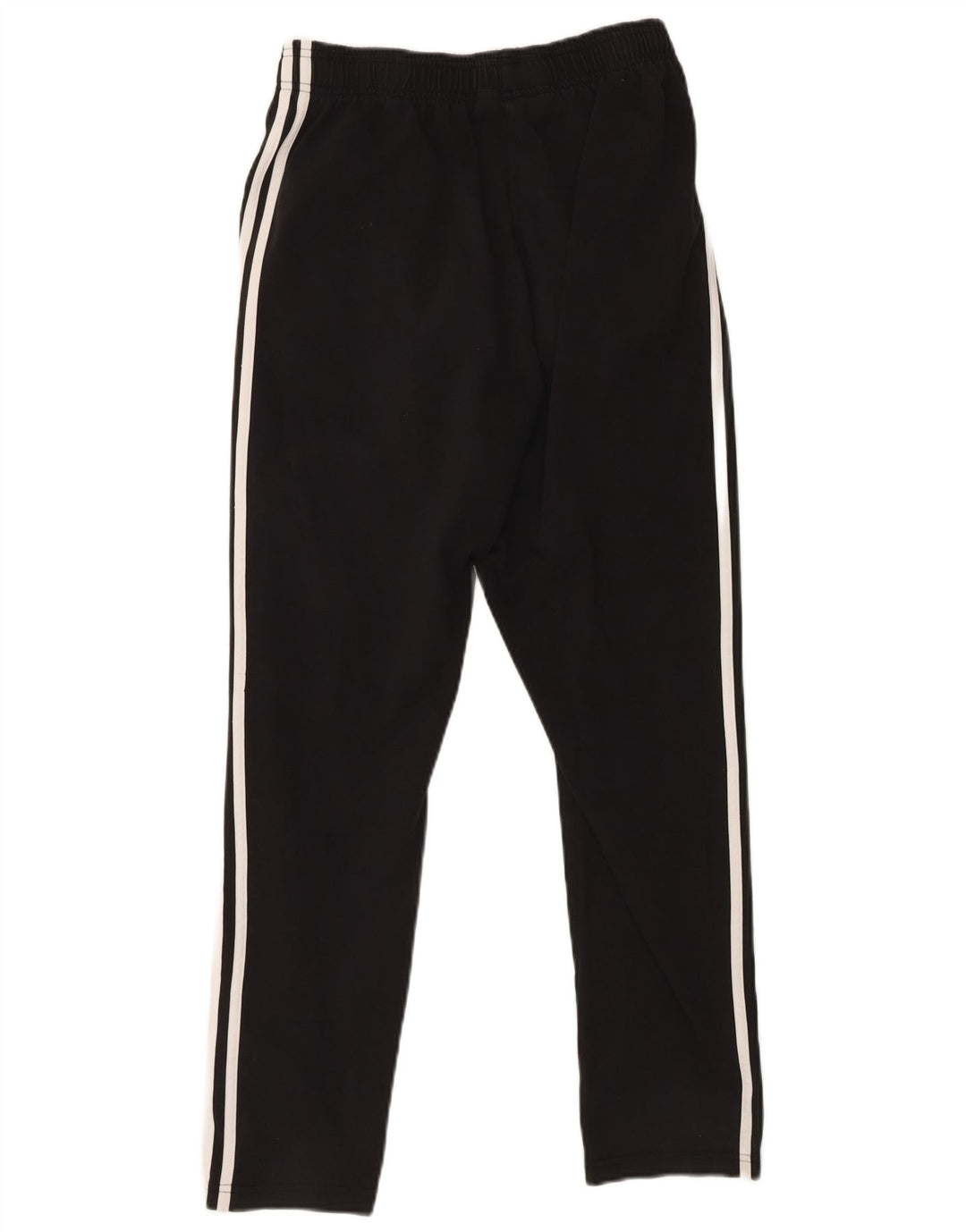ADIDAS Mens Tracksuit Trousers Medium  Black Cotton