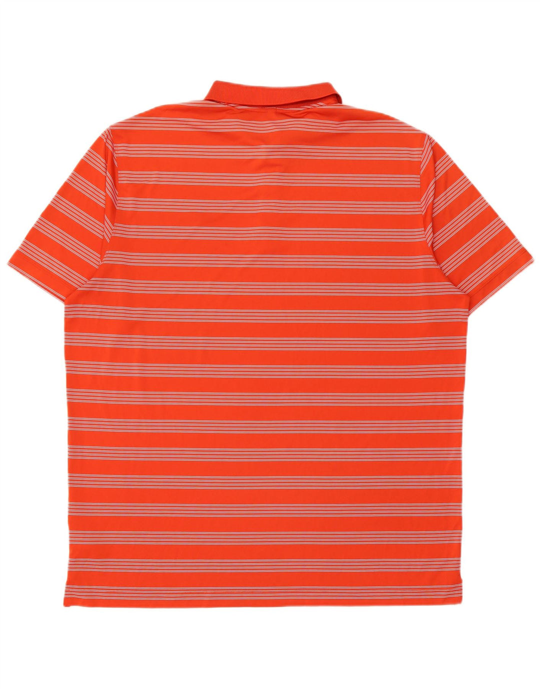 Tricou polo Nike pentru bărbați Dri Fit 2XL, poliester cu dungi portocalii