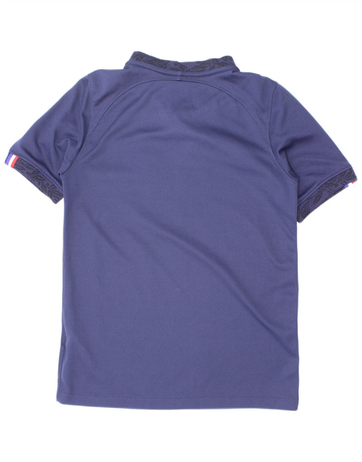 Tricou pentru băieți Nike Top 8-9 ani Mic Bleumarin